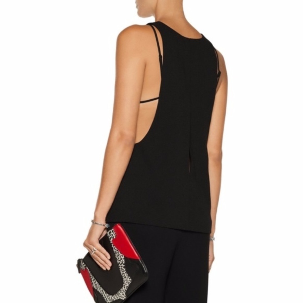 Double Layered Crepe Top